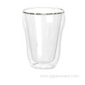 Double Wall Heat ResistAnd Glass Cup For Coffee